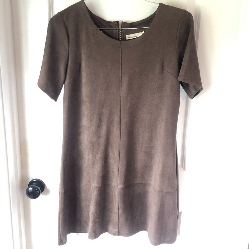Brown Paper Crane Dress - Large